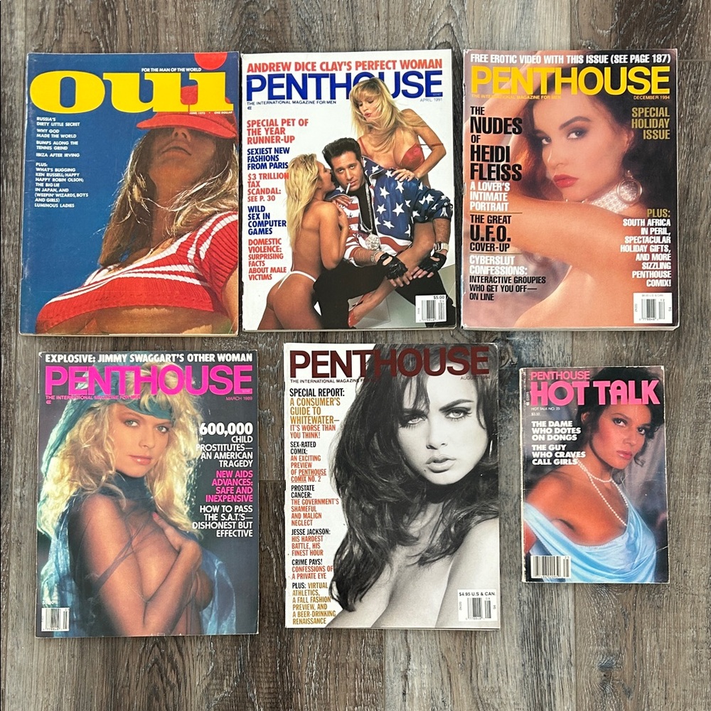 Vintage Adult Magazine Collection